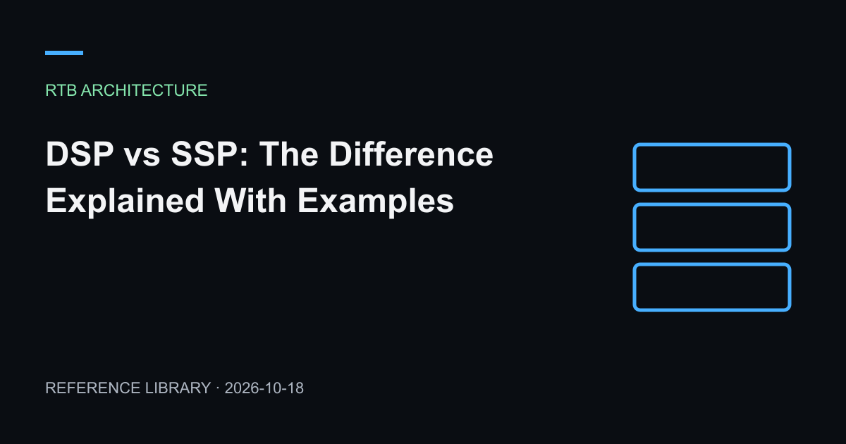 DSP vs SSP: The Difference Explained With Examples — article preview