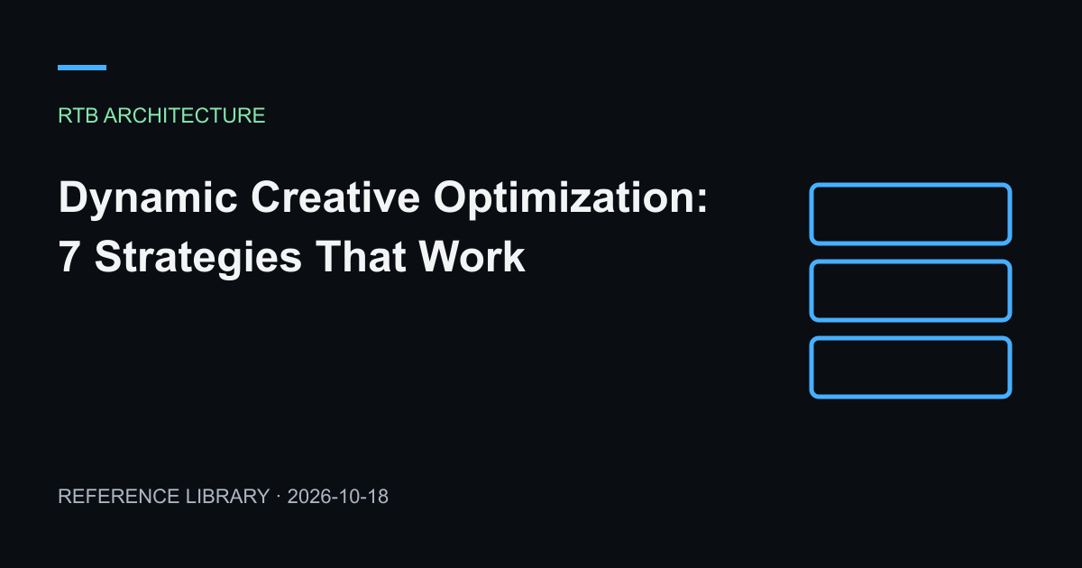 Dynamic Creative Optimization: 7 Strategies That Work — article preview