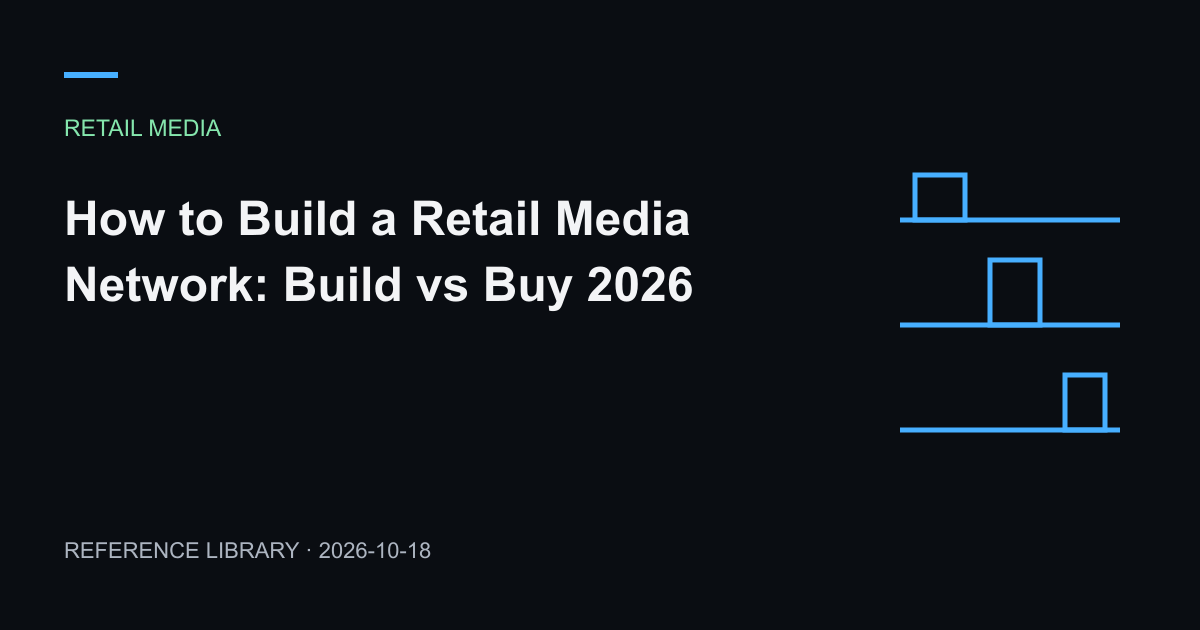 How to Build a Retail Media Network: Build vs Buy 2026 — article preview