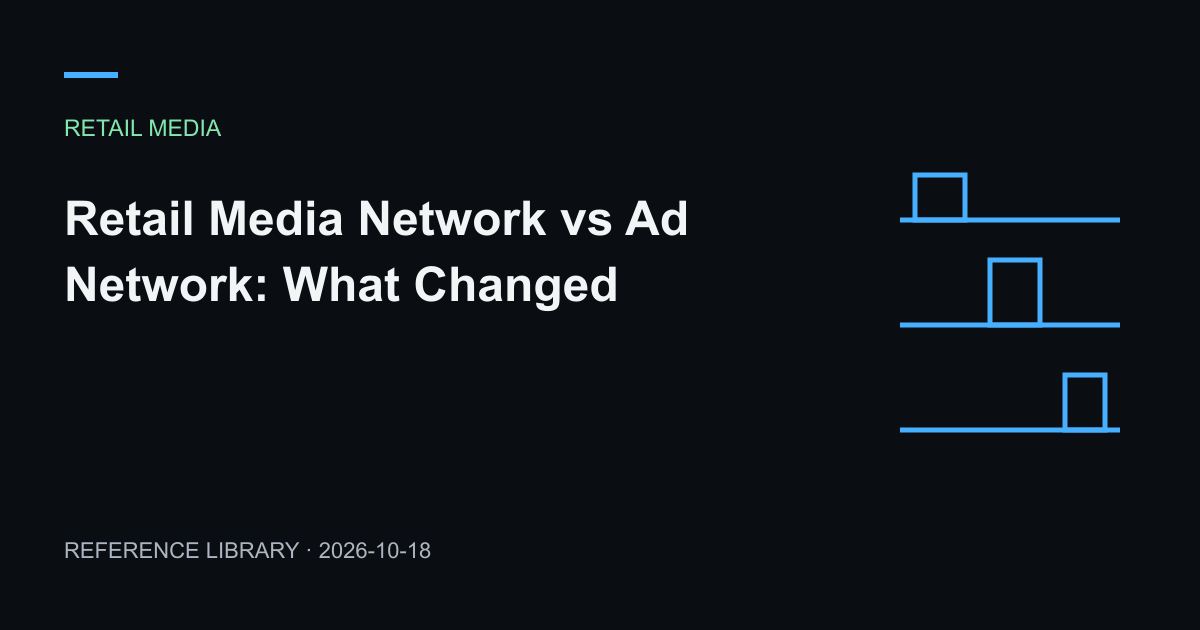 Retail Media Network vs Ad Network: What Changed — article preview
