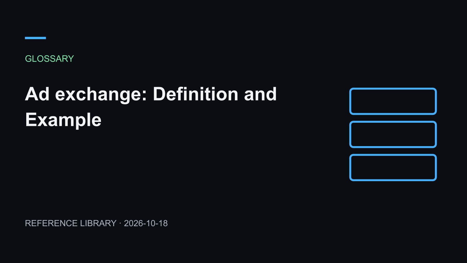 Ad exchange