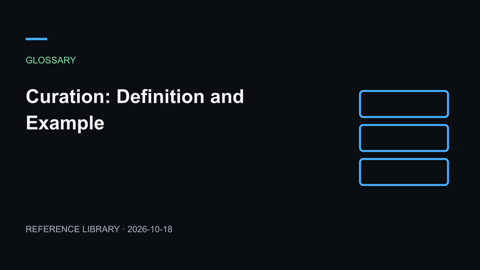 Curation