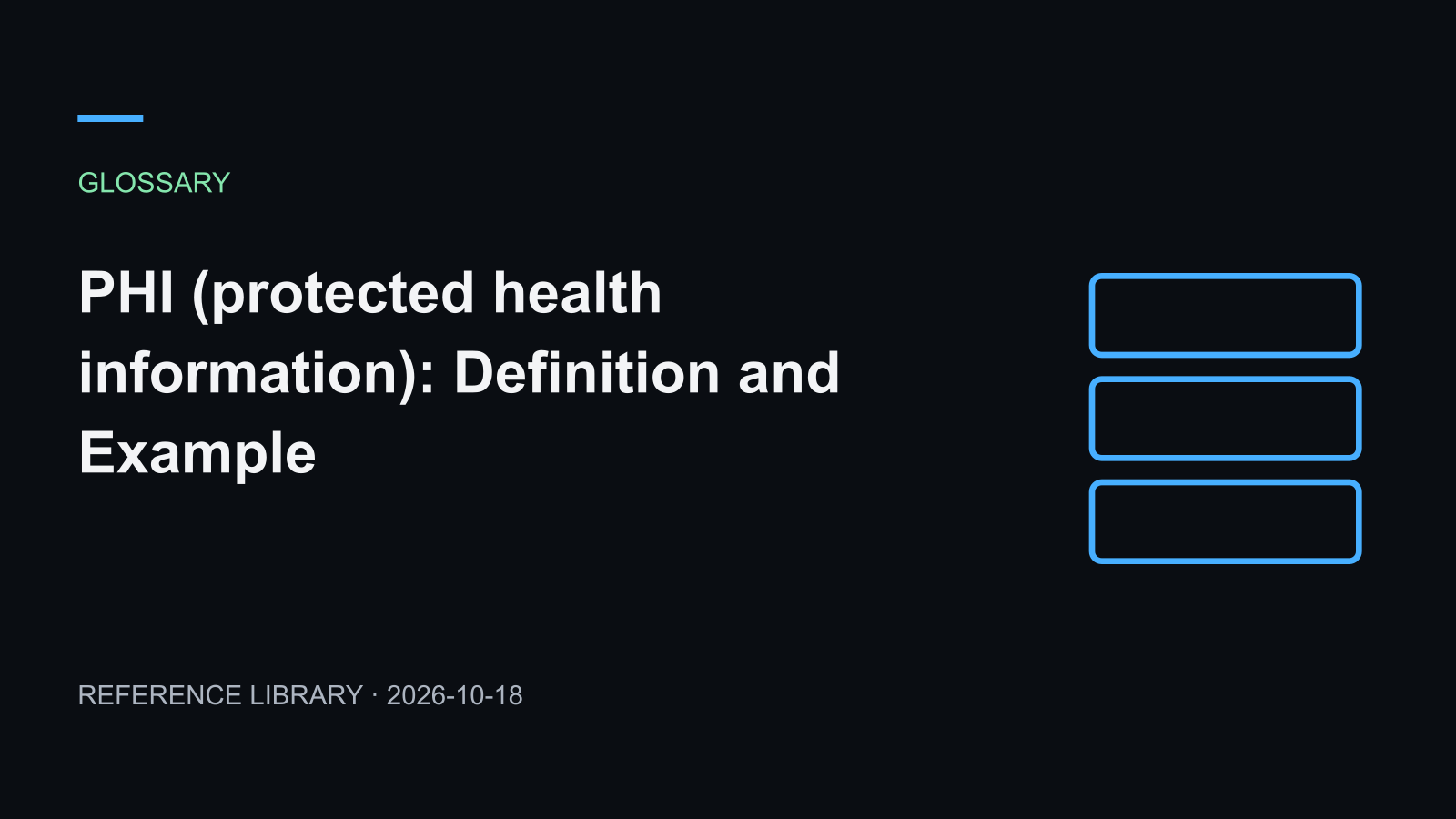 PHI (protected health information)