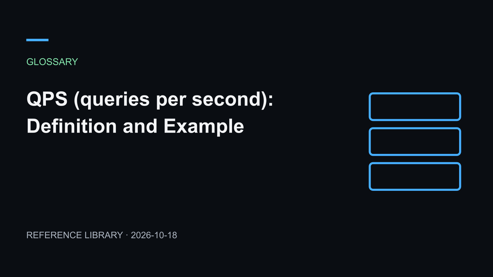 QPS (queries per second)
