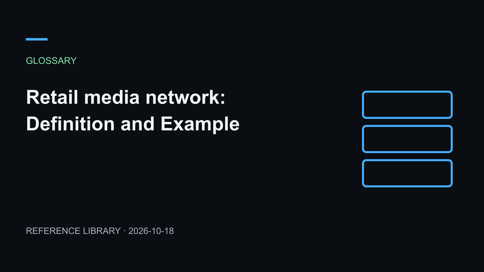 Retail media network